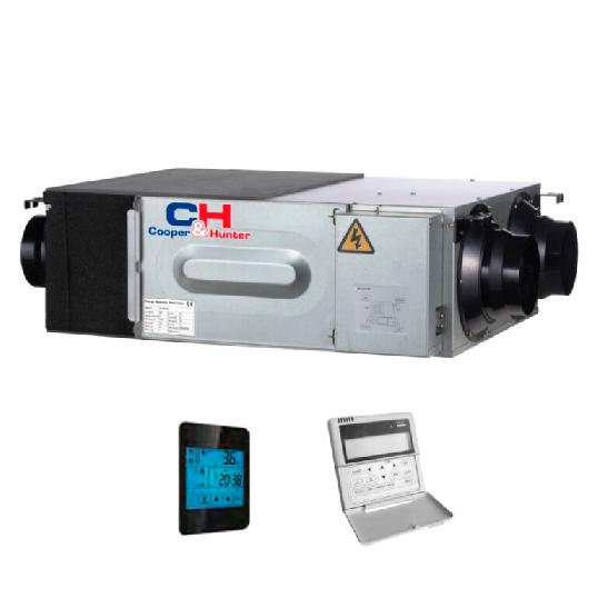 Lüftungsgerät mit Wärmerückgewinnung KDC Serien CH-HRV5KDC